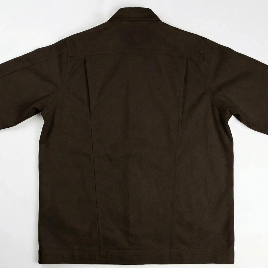 Structured Back Yoke with Bi-Swing Pleats
