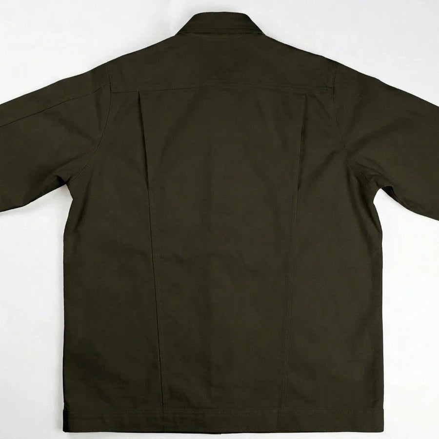 Structured Back Yoke with Bi-Swing Pleats