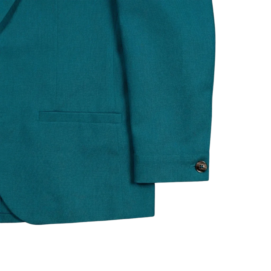 Single-Button Barrel Cuff with Sleeve Placket