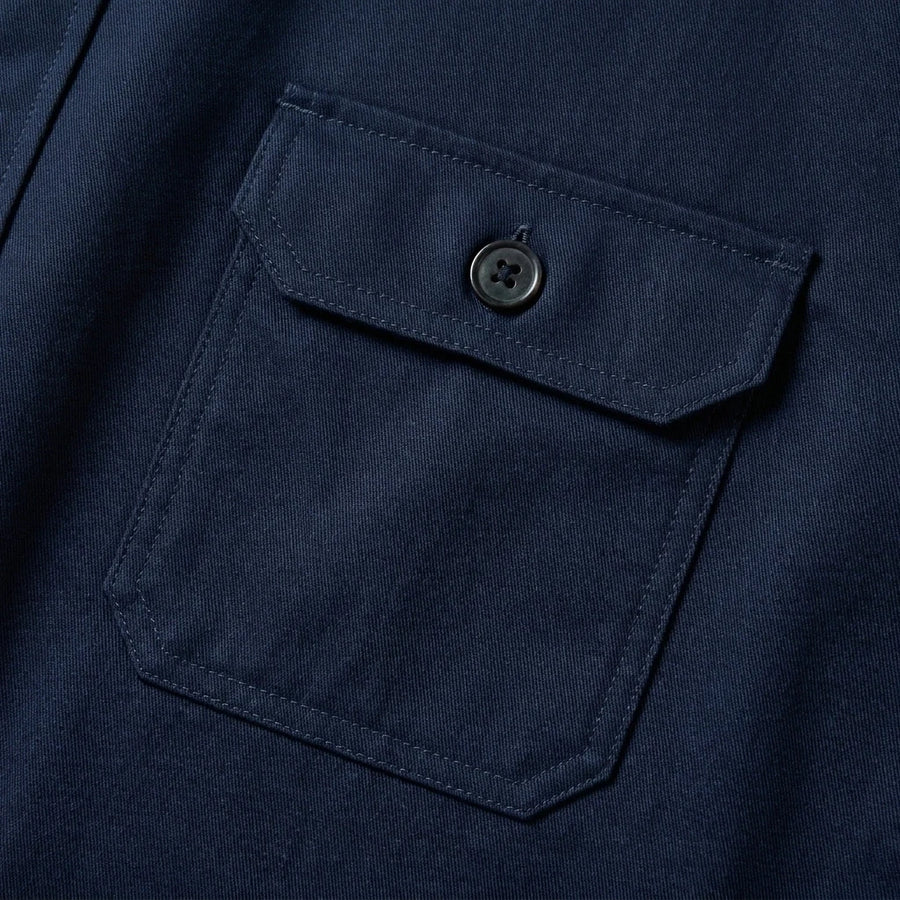 Dual Symmetrical Chest Pockets with Flaps