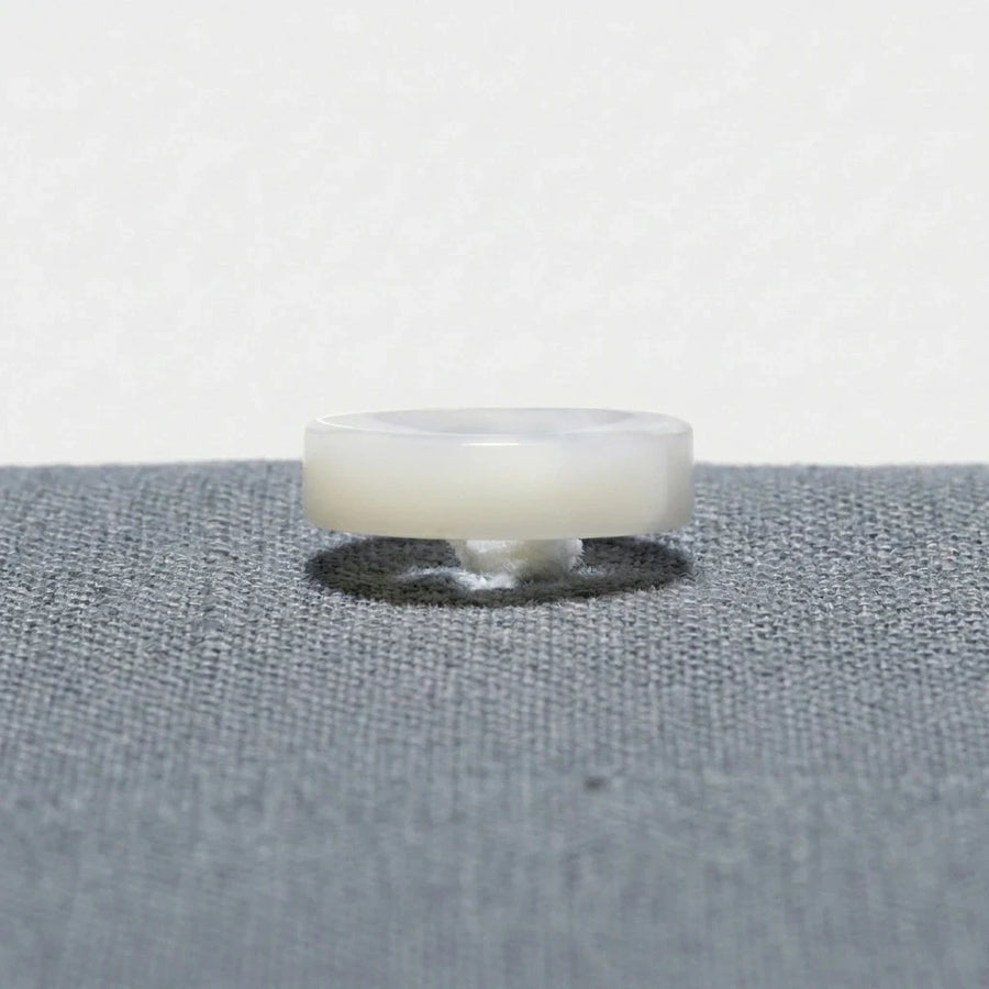 Mother Of Pearl Buttons with Fleur De Lys Stitch & Shank