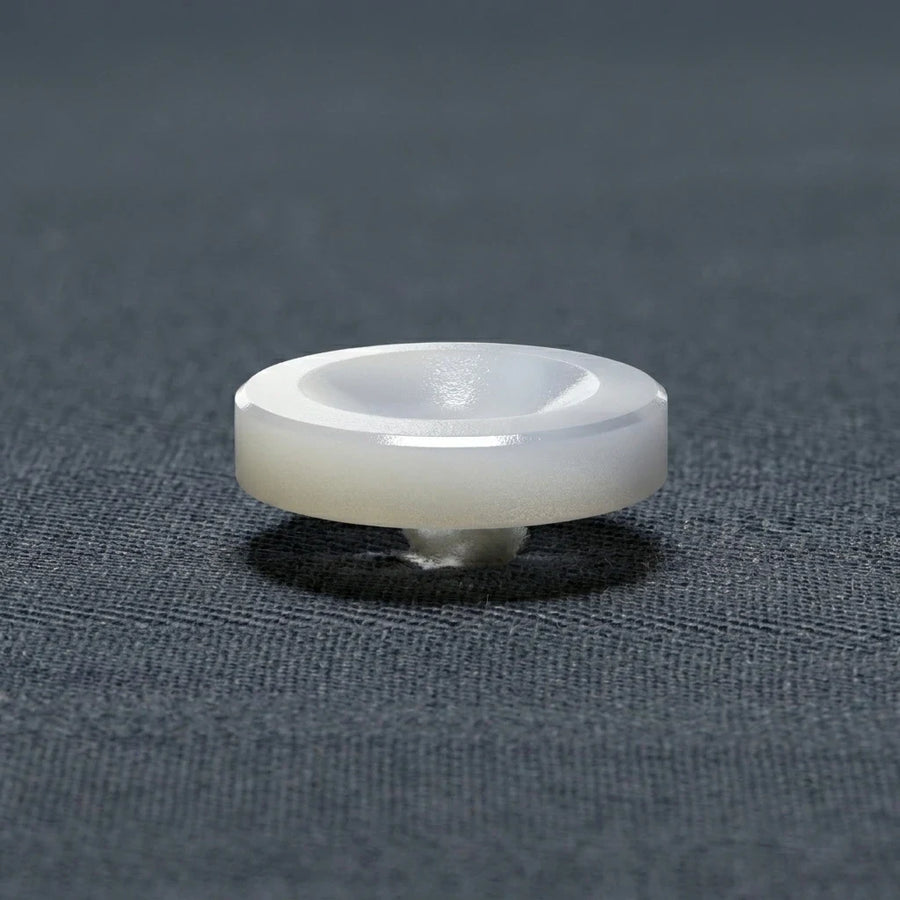 Mother Of Pearl Buttons with Fleur De Lys Stitch & Shank
