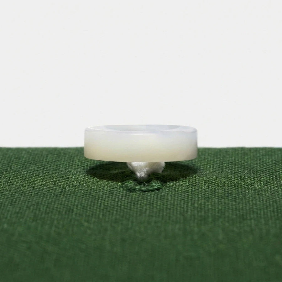 Mother Of Pearl Buttons with Fleur De Lys Stitch & Shank