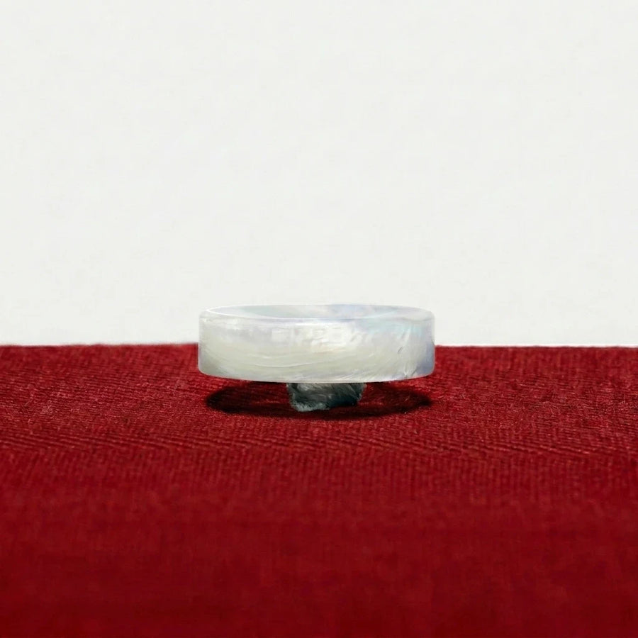 Mother Of Pearl Buttons with Fleur De Lys Stitch & Shank
