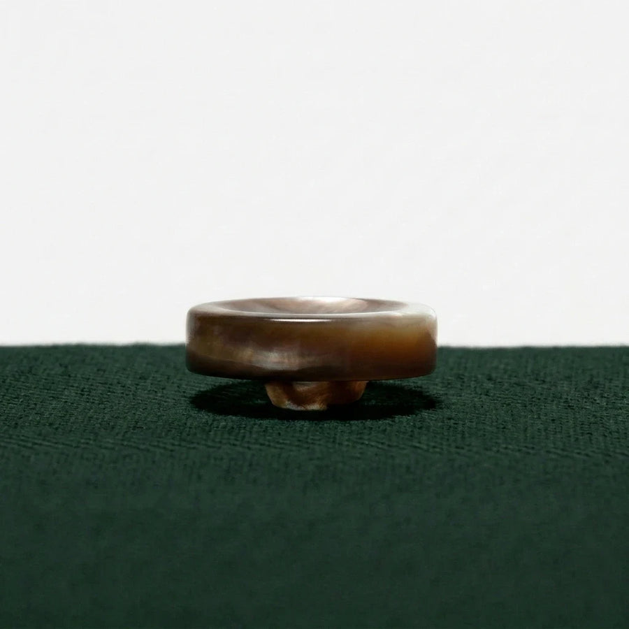 Mother Of Pearl Buttons with Fleur De Lys Stitch & Shank
