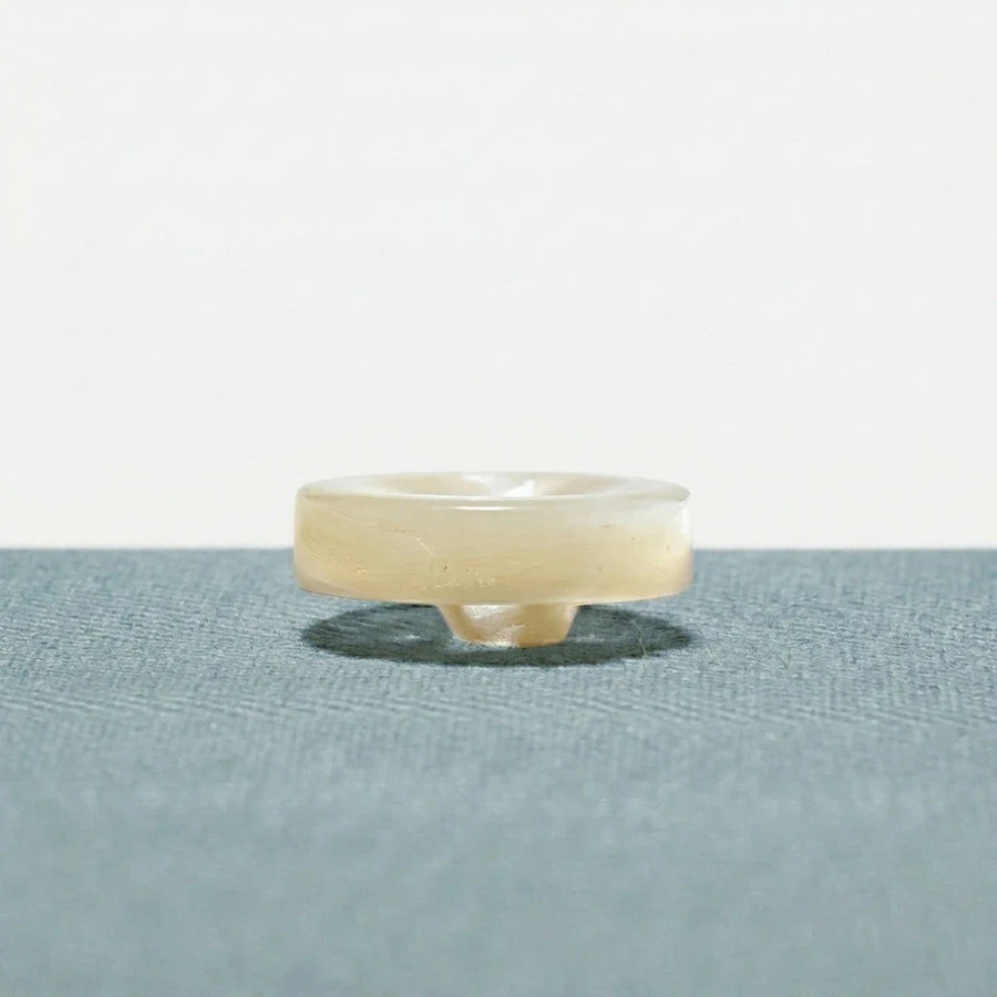 Mother Of Pearl Buttons with Fleur De Lys Stitch & Shank