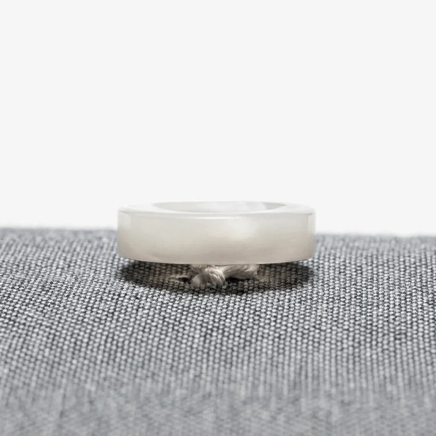 Mother Of Pearl Buttons with Fleur De Lys Stitch & Shank