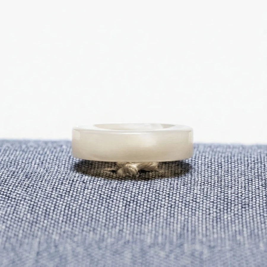 Mother Of Pearl Buttons with Fleur De Lys Stitch & Shank