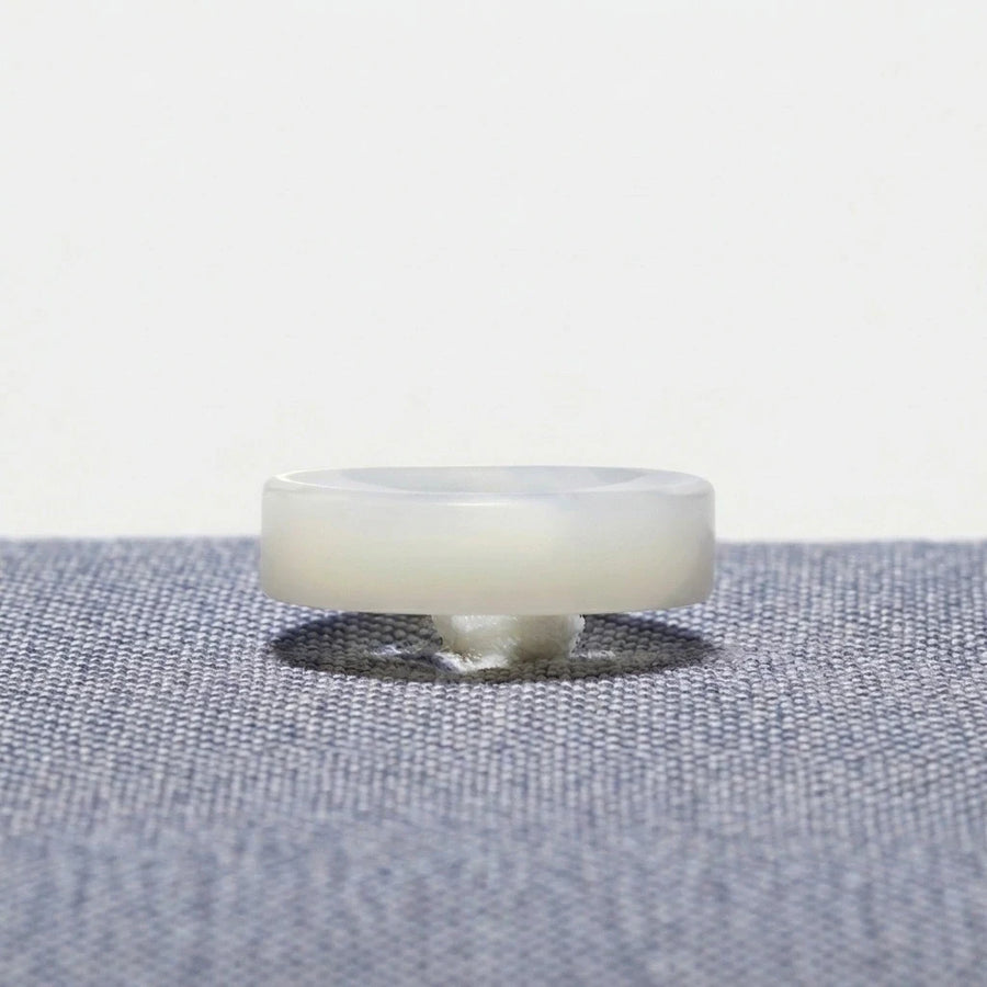 Mother Of Pearl Buttons with Fleur De Lys Stitch & Shank