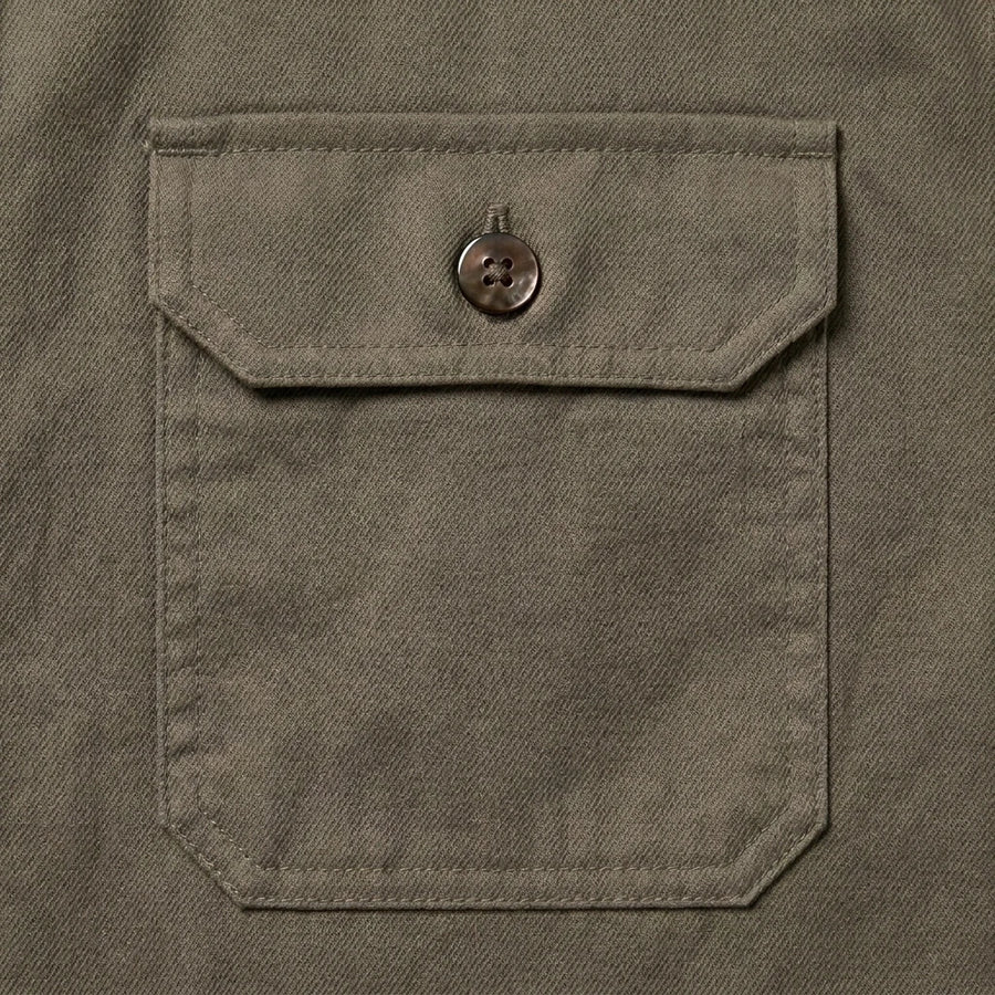 Square Barrel Cuffs. Bound Plackets.