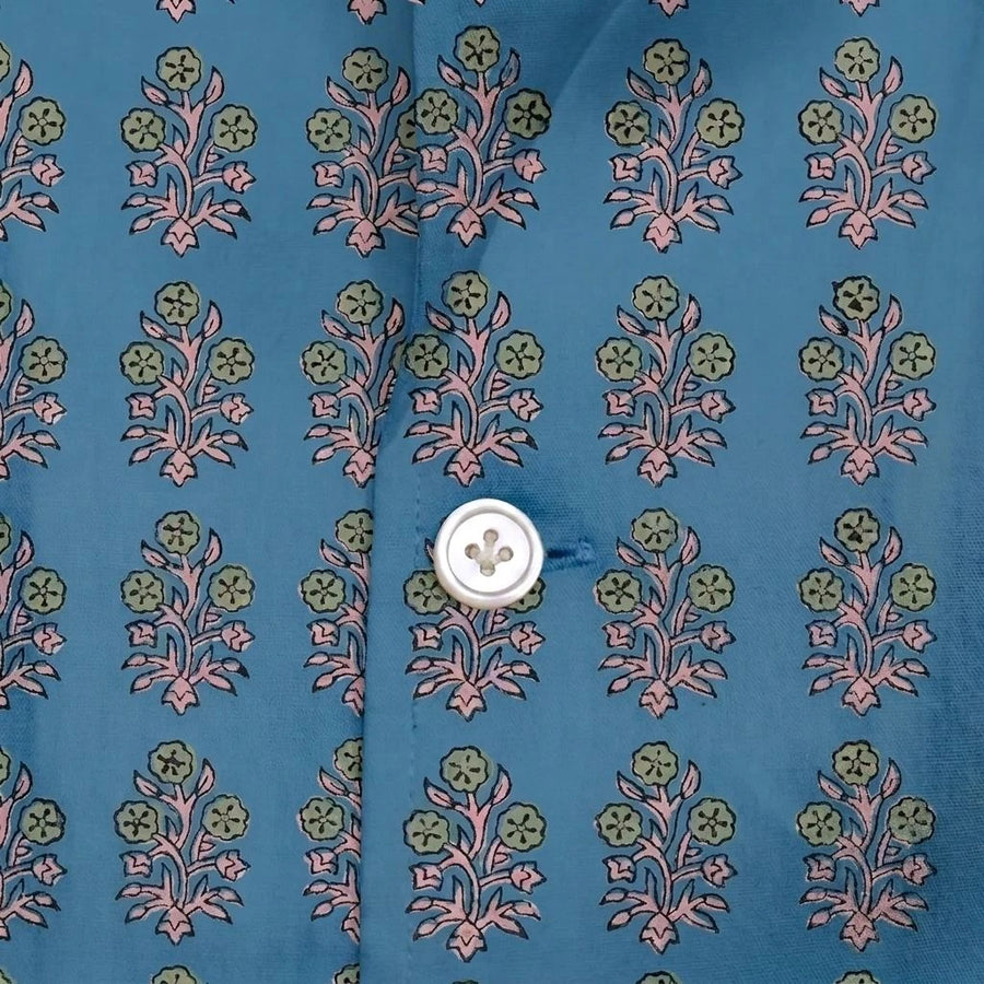 Mother Of Pearl Buttons with Fleur De Lys Stitch & Shank
