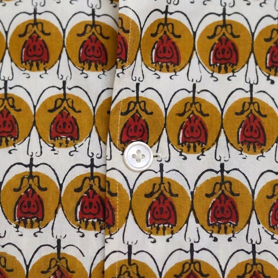 Mother Of Pearl Buttons with Fleur De Lys Stitch & Shank