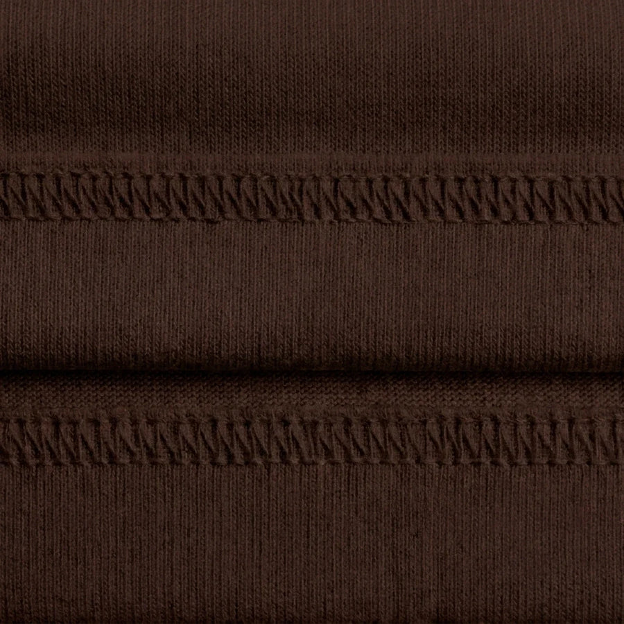 DOUBLE FOLDED HEM THATS EXTRA PLUSH