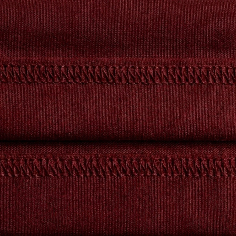 DOUBLE FOLDED HEM THATS EXTRA PLUSH