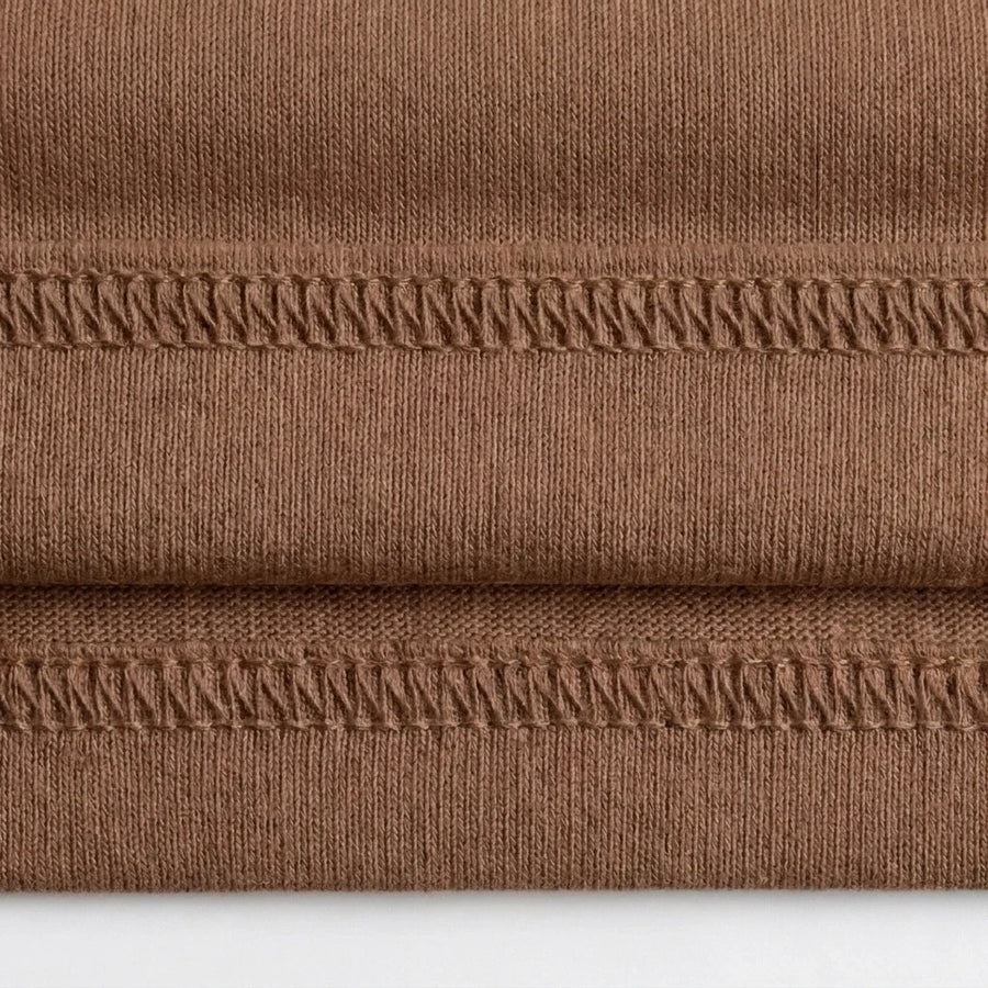 DOUBLE FOLDED HEM THATS EXTRA PLUSH