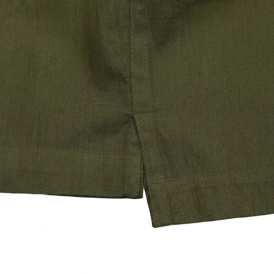Side Vents with Reinforced Hem Stitching