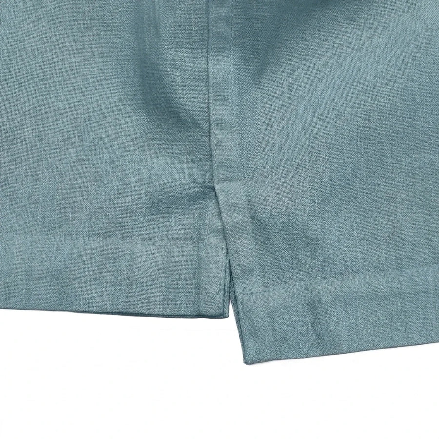 Side Vents with Reinforced Hem Stitching