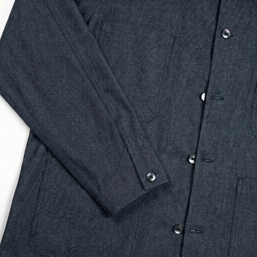 Snap-Button Cuffs with Reinforced Stitching