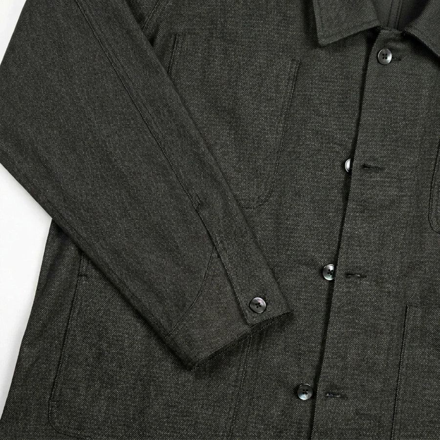 Snap-Button Cuffs with Reinforced Stitching