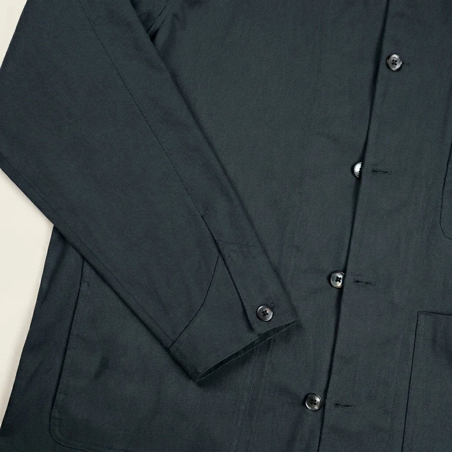 Snap-Button Cuffs with Reinforced Stitching