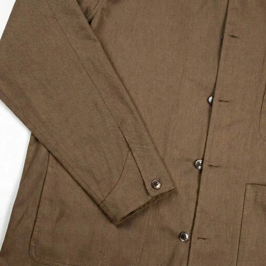 Snap-Button Cuffs with Reinforced Stitching