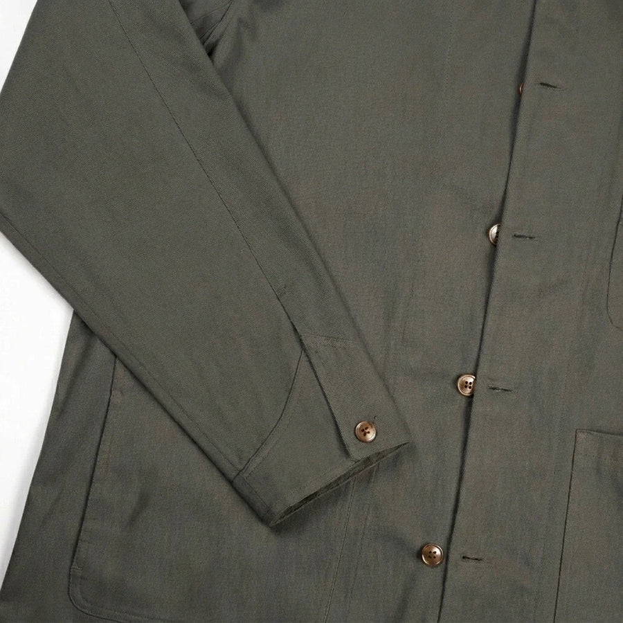 Snap-Button Cuffs with Reinforced Stitching