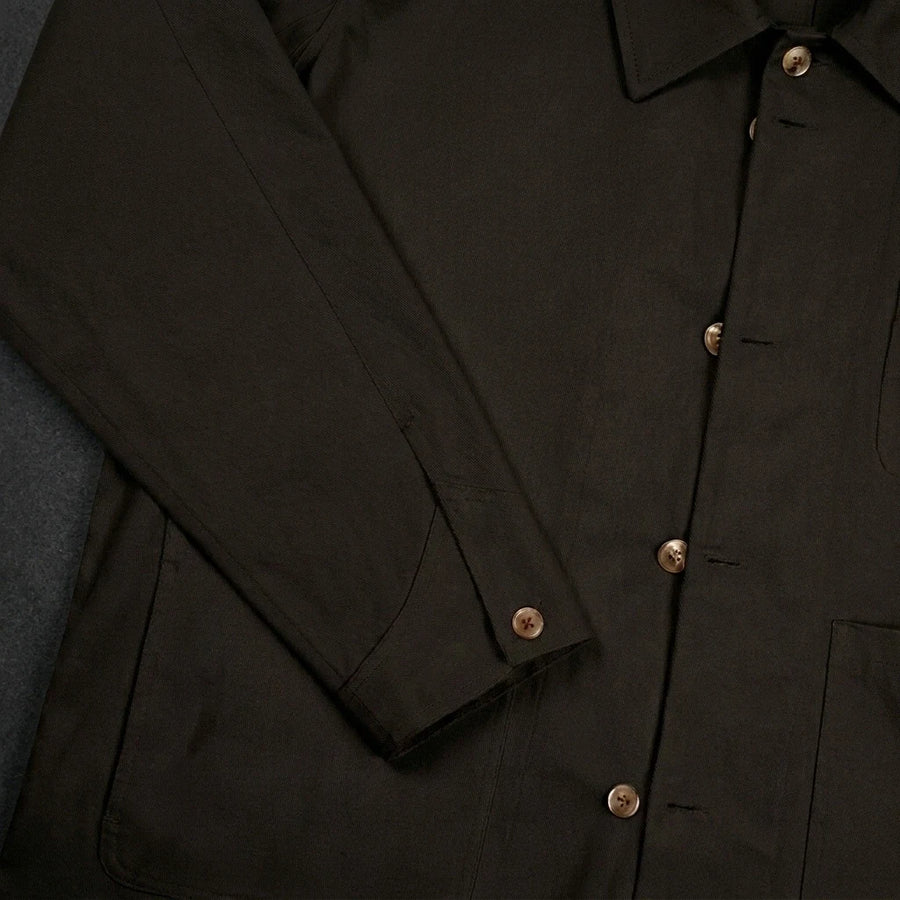 Snap-Button Cuffs with Reinforced Stitching