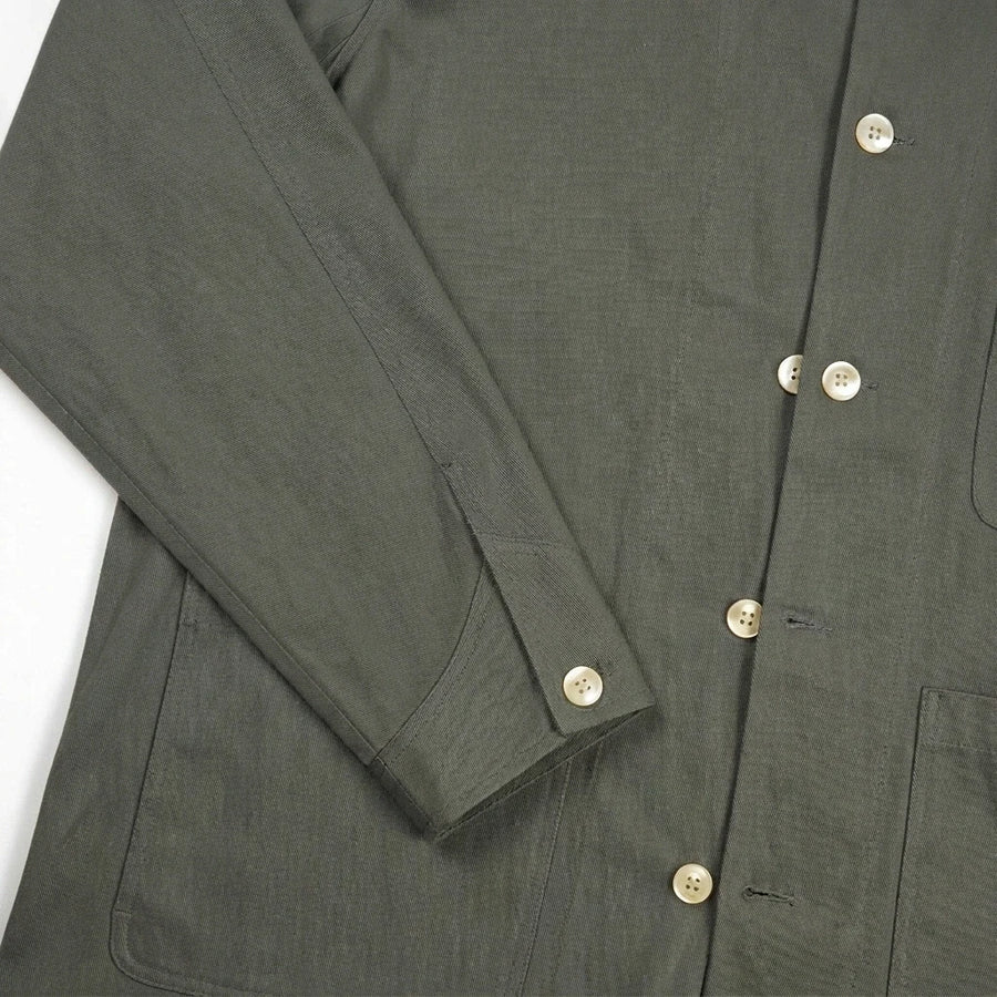 Snap-Button Cuffs with Reinforced Stitching