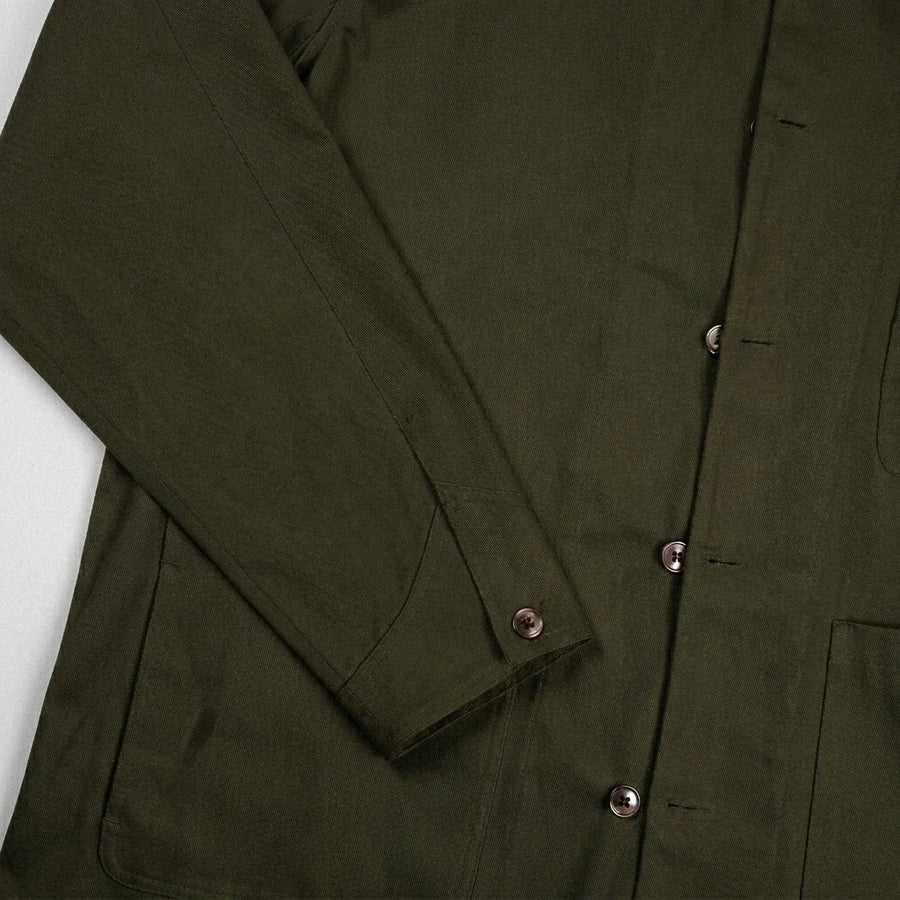 Snap-Button Cuffs with Reinforced Stitching