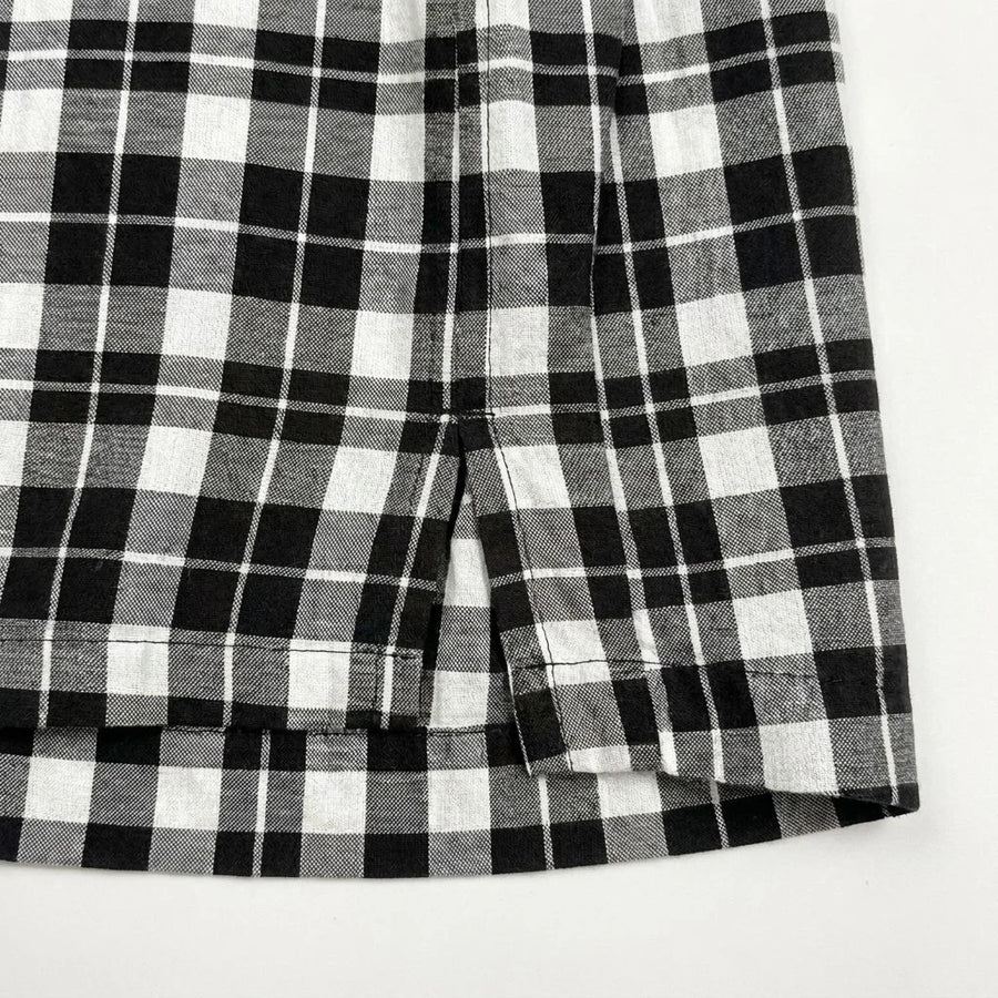 Side Vents with Reinforced Hem Stitching
