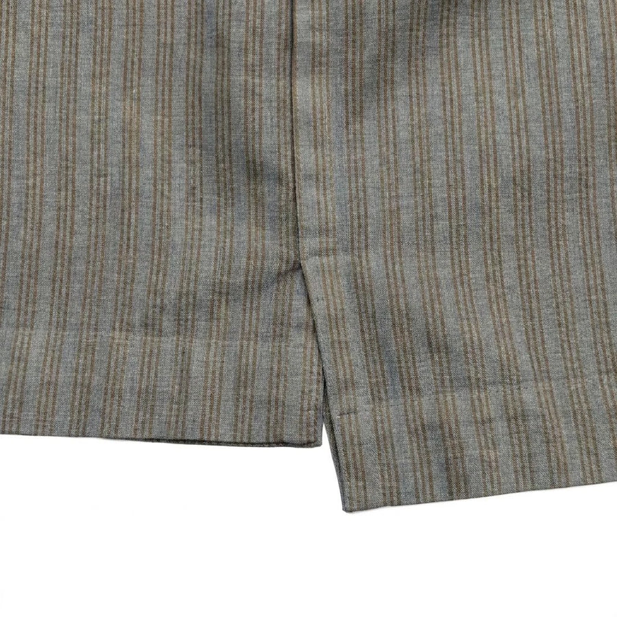 Side Vents with Reinforced Hem Stitching