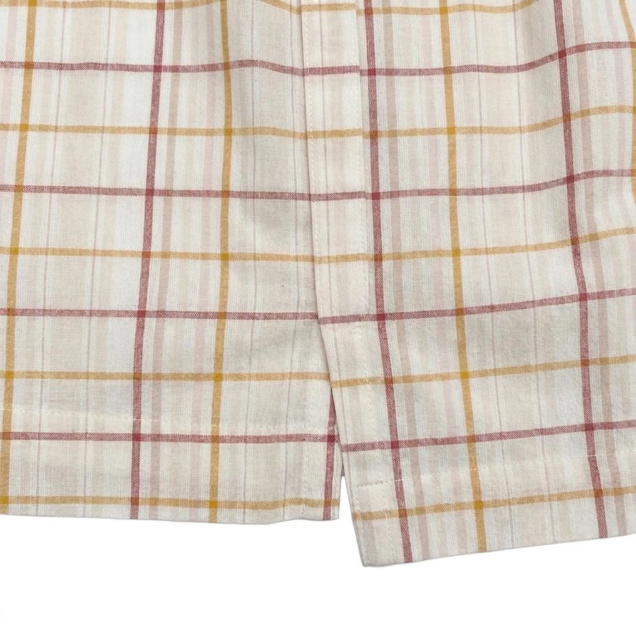 Side Vents with Reinforced Hem Stitching
