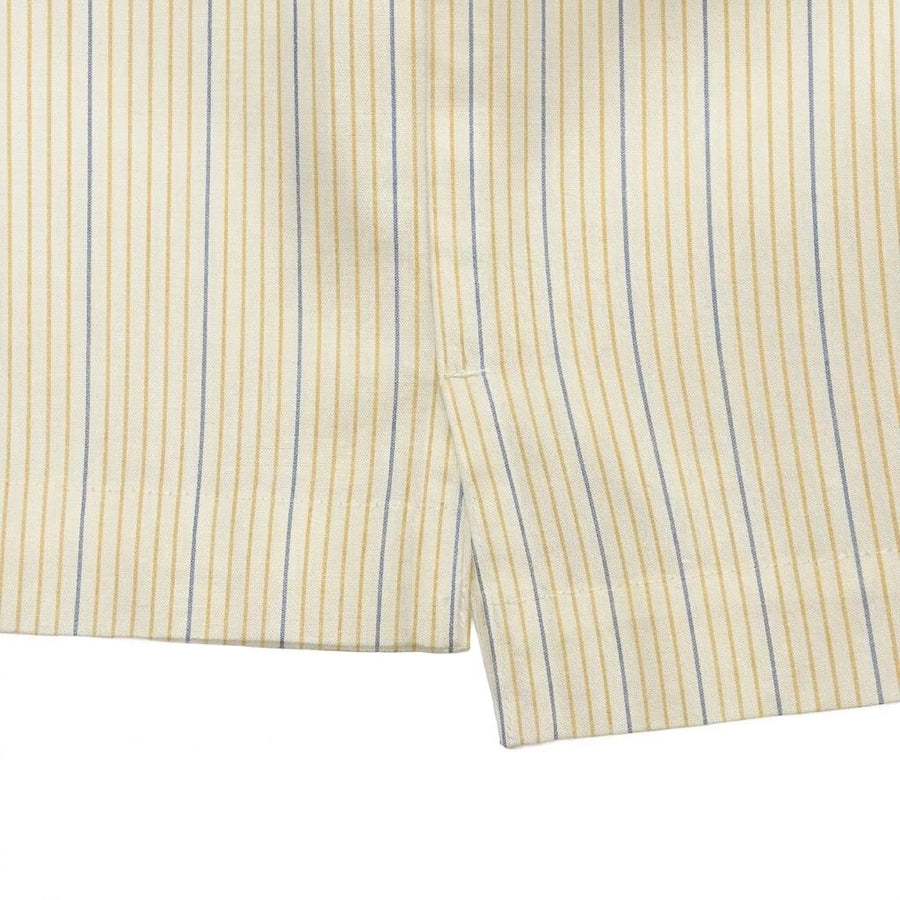 Side Vents with Reinforced Hem Stitching