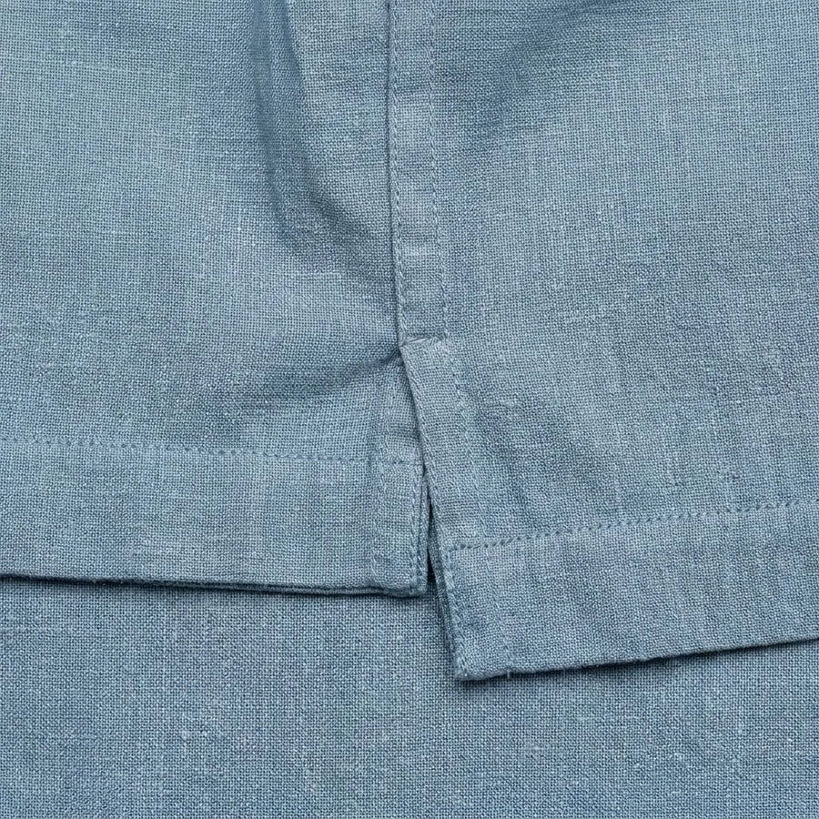 Side Vents with Reinforced Hem Stitching