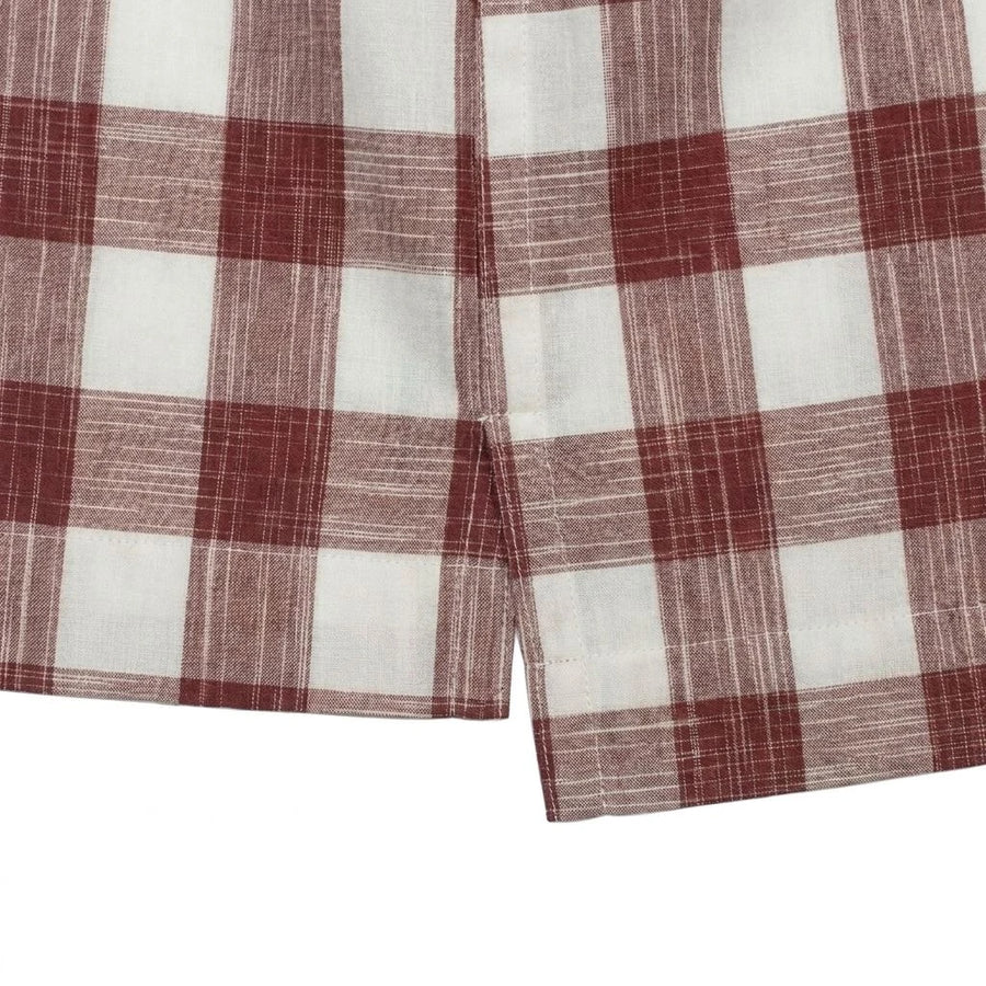 Side Vents with Reinforced Hem Stitching