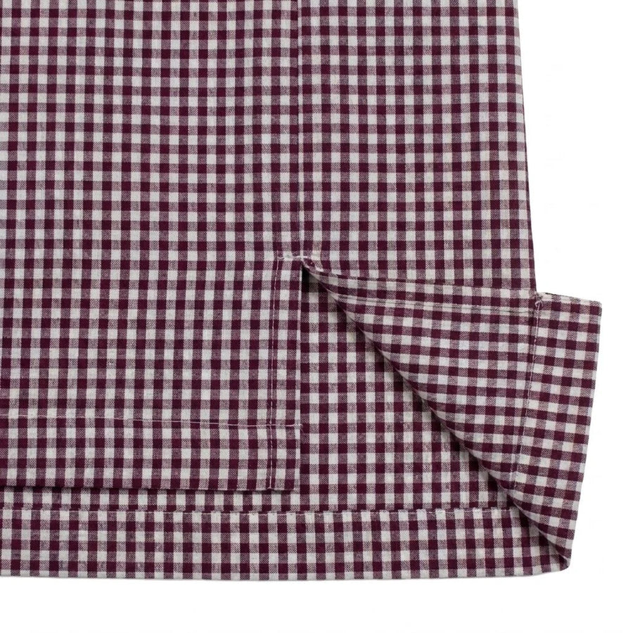 Side Vents with Reinforced Hem Stitching