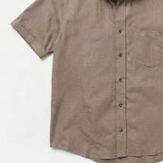 The Short Sleeve Mercier 125 in Warm Taupe Linen