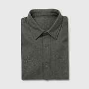 The Mercier 140 in Black Chambray Cotton