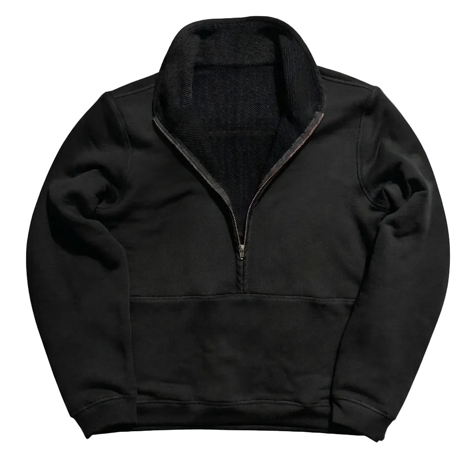 The McQueen 600 in Noir Indian Cotton
