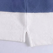 The Huxley 235 in Dual Tone Lapis and Optic White Indian Cotton