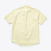 The Short Sleeve Atticus 120 in Warm Ivory Cotton Flax