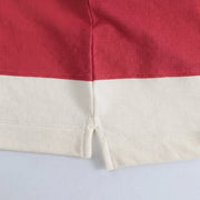 The Huxley 235 in Dual Tone Carmine and Parchment Indian Cotton