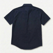 The Short Sleeve Mercier 160 in Deep Navy Indian Cotton Gallery 4