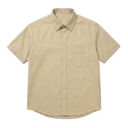 The Short Sleeve Mercier 160 in Warm Sand Indian Cotton Gallery 1