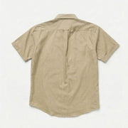 The Short Sleeve Mercier 160 in Warm Sand Indian Cotton Gallery 4