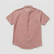 The Short Sleeve Mercier 160 in Soft Salmon Indian Cotton Gallery 3