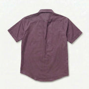 The Short Sleeve Mercier 125 in Smoked Plum Linen Gallery 4