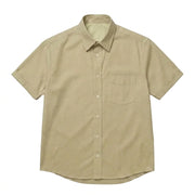 The Short Sleeve Mercier 120 in Ecru Beige Cotton Flax Gallery 1