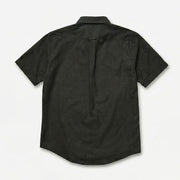The Short Sleeve Mercier 120 in Ebony Black Cotton Flax Gallery 4