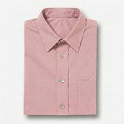 The Mercier 160 in Blush Pop Pinpoint Oxford Cotton Gallery 3
